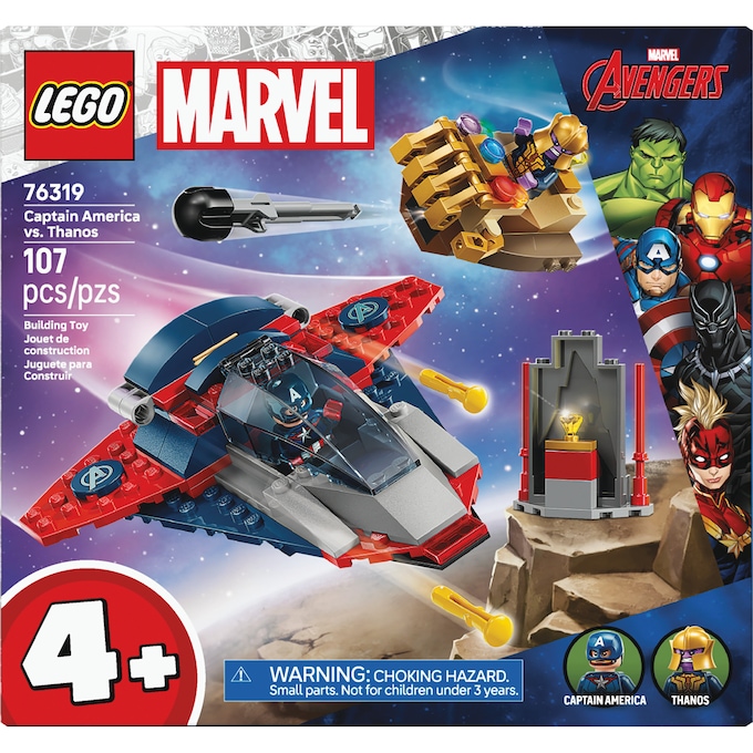 LEGO Marvel Captain America vs. Thanos, , large