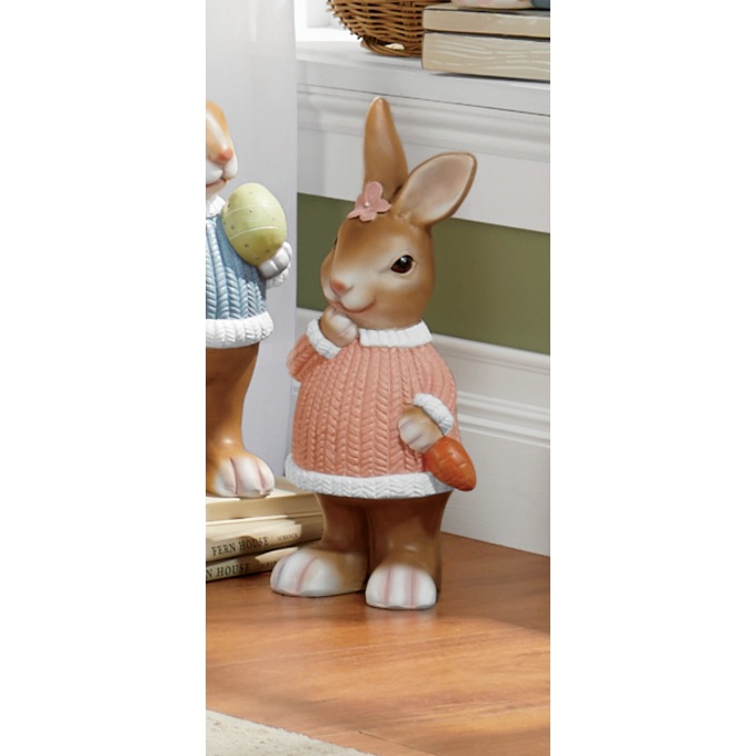 Choose Boy or Girl Bunny Family, , large