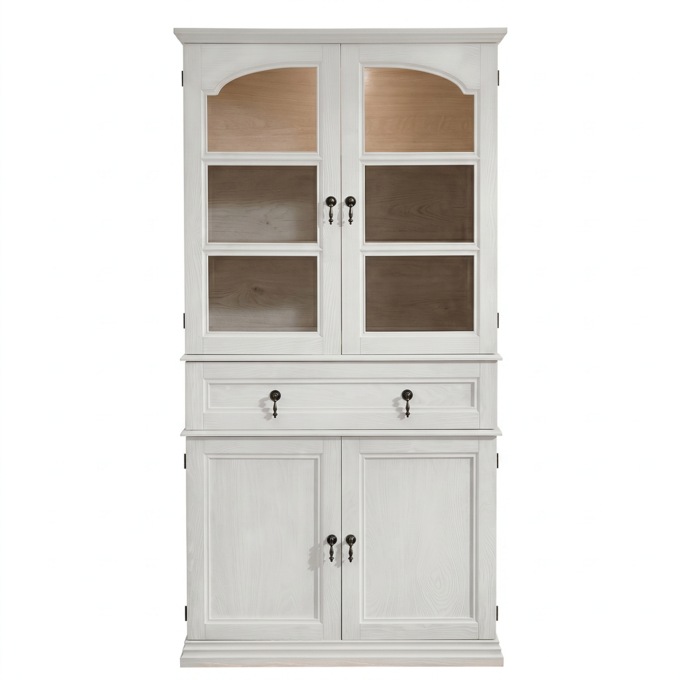 Arwen Cabinet with Built-In Lit Hutch, , large