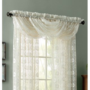 Rebecca Lace Waterfall Valance, , large