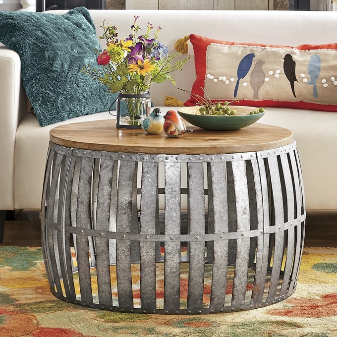 Olive Bucket Coffee Table Country Door