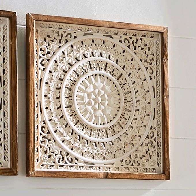 Carved Coraline Wall Art, , large