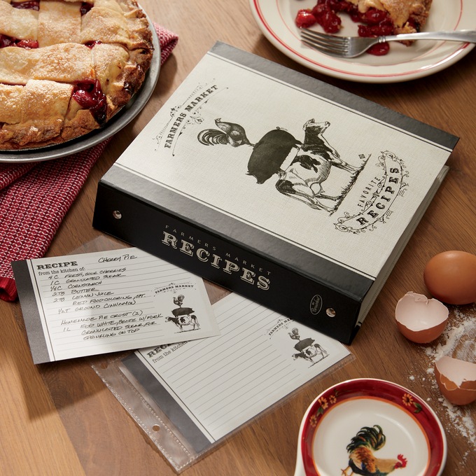 Farmers Market Recipe Binder Country Door