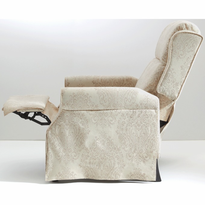 Skirted Recliner, , large