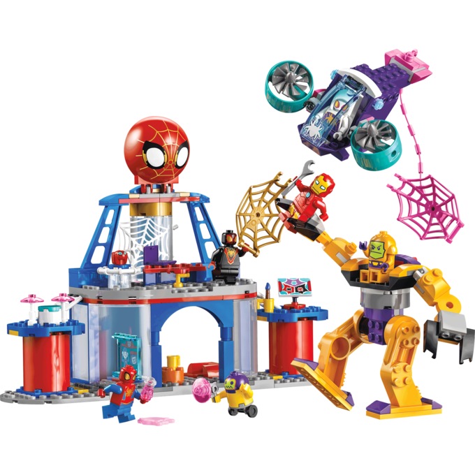 LEGO Team Spidey Web Spinner Headquarters, , large