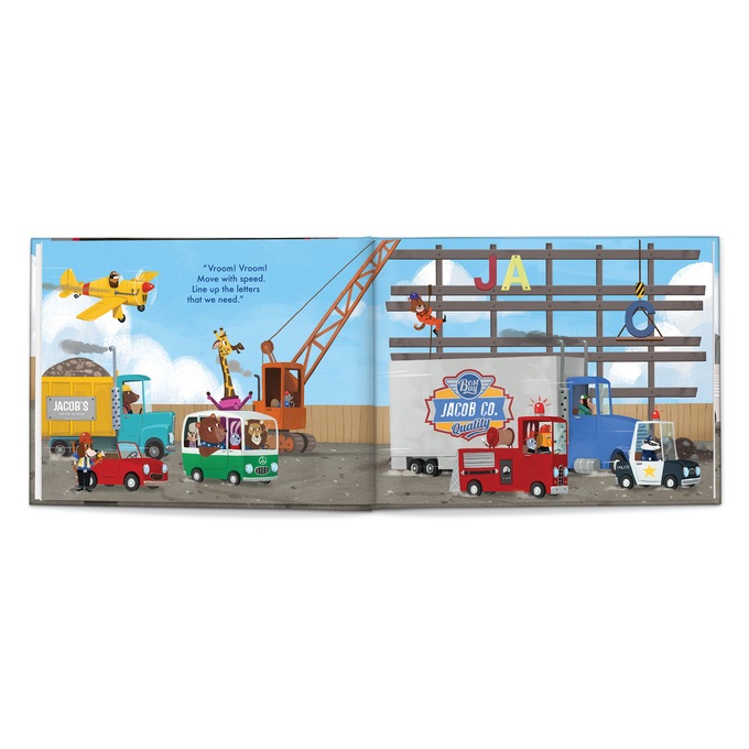 My Very Own Truck Personalized Book, , large