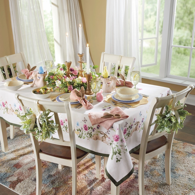 Martha Stewart 12-Piece Beaded Melamine Dinnerware Set, , large