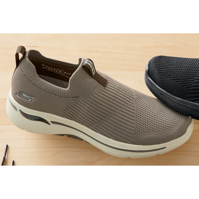 Stretch knit discount skechers mens