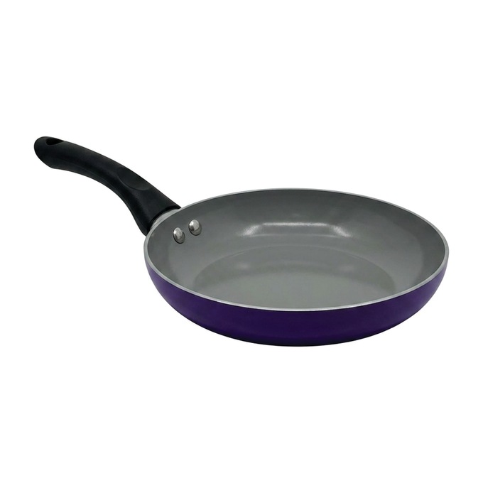 20-Piece Ceramic Metallic Cookware Set, Amethyst, large