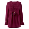 Ginger Spice Peasant Top, , large