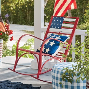 Flag Rocking Chair, , large