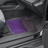 4-Piece Metallic Car Mat Set, , large