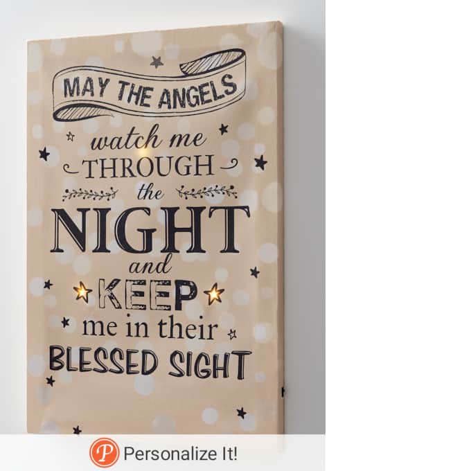 Lit Down to Sleep Canvas, , large