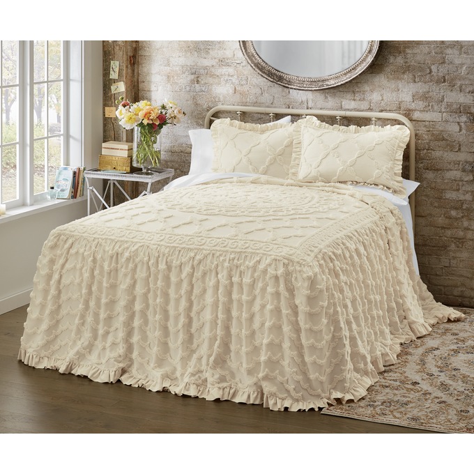 Chenille queen shop bedspread