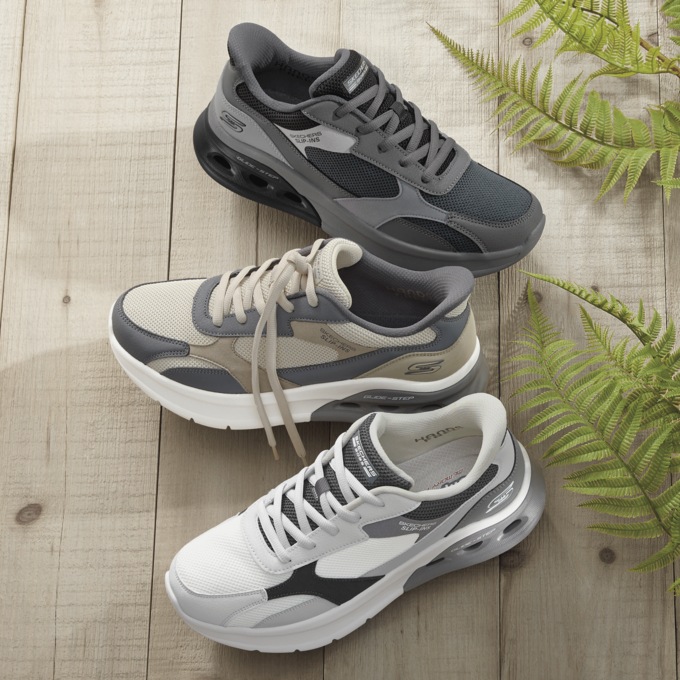 BOBS Men's Slip-Ins Bobs Arc Waves 2.0 Class Order Shoe by Skechers, , large