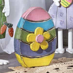 Country Cutouts Dimensional Wood Easter Egg, , large