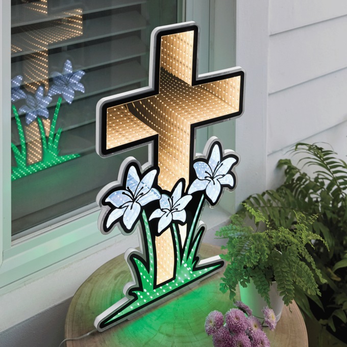 Easter Cross Infinity Light, , large