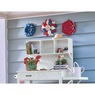 Set of 3 Metal Americana Flowers, , large