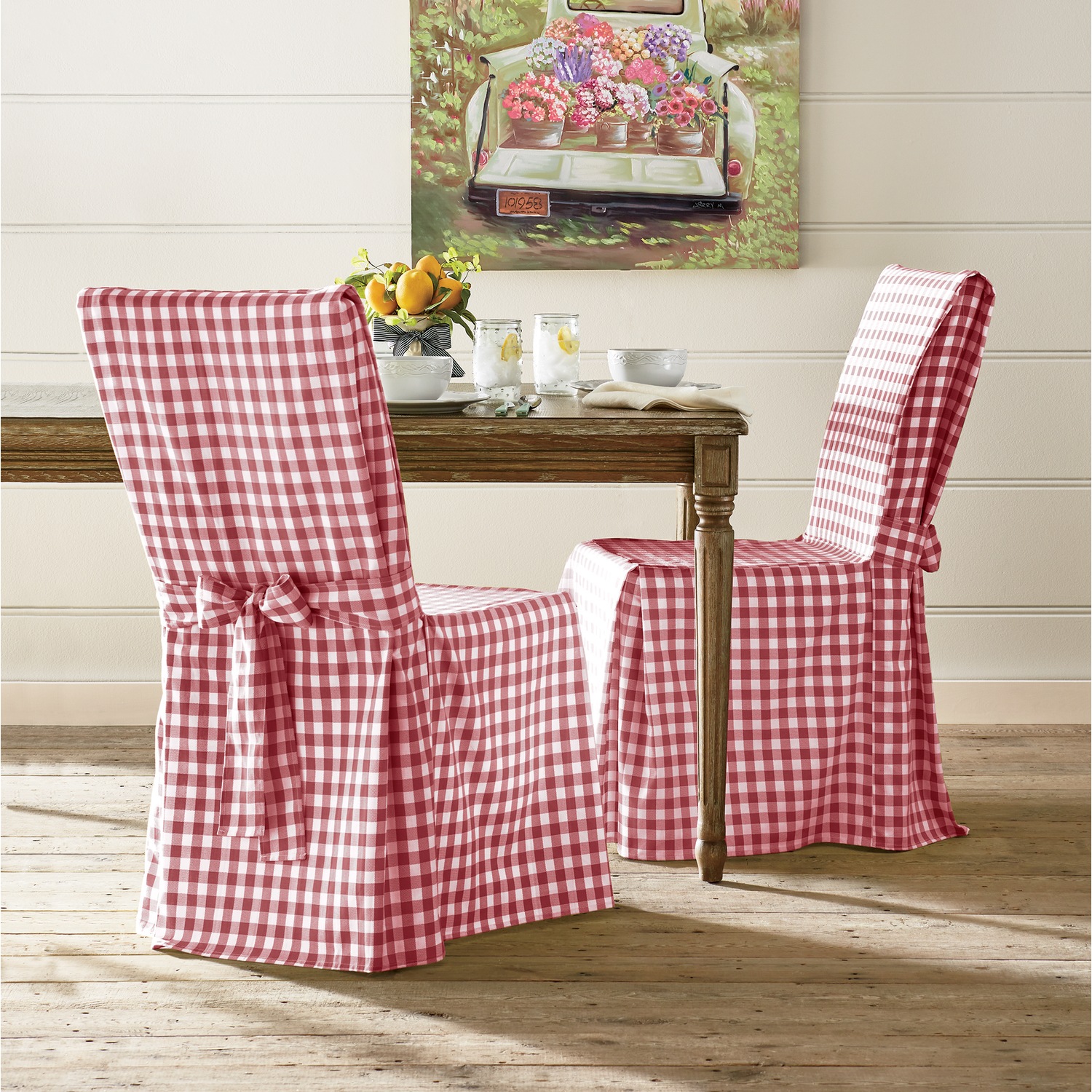 Dining chair store covers briscoes
