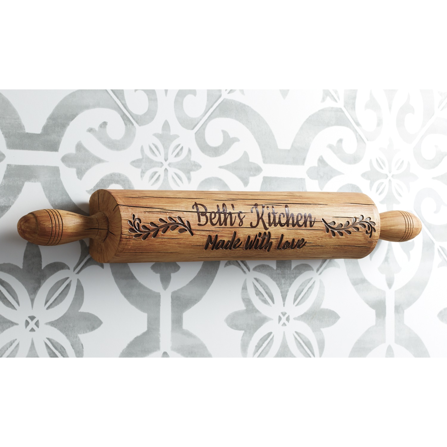 Personalized Love Rolling Pin Wall Décor Country Door