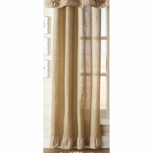 Burlap and Ruffle Panel , , large