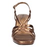 Easy Street Metallic Valorie Sandal, Bronze Crinkled, large