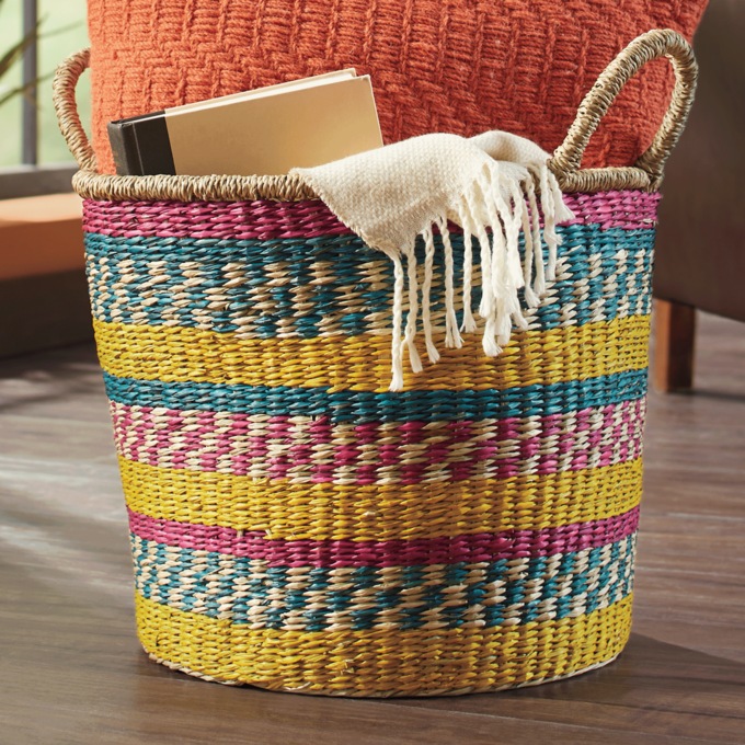 Multicolored Global Basket, , large
