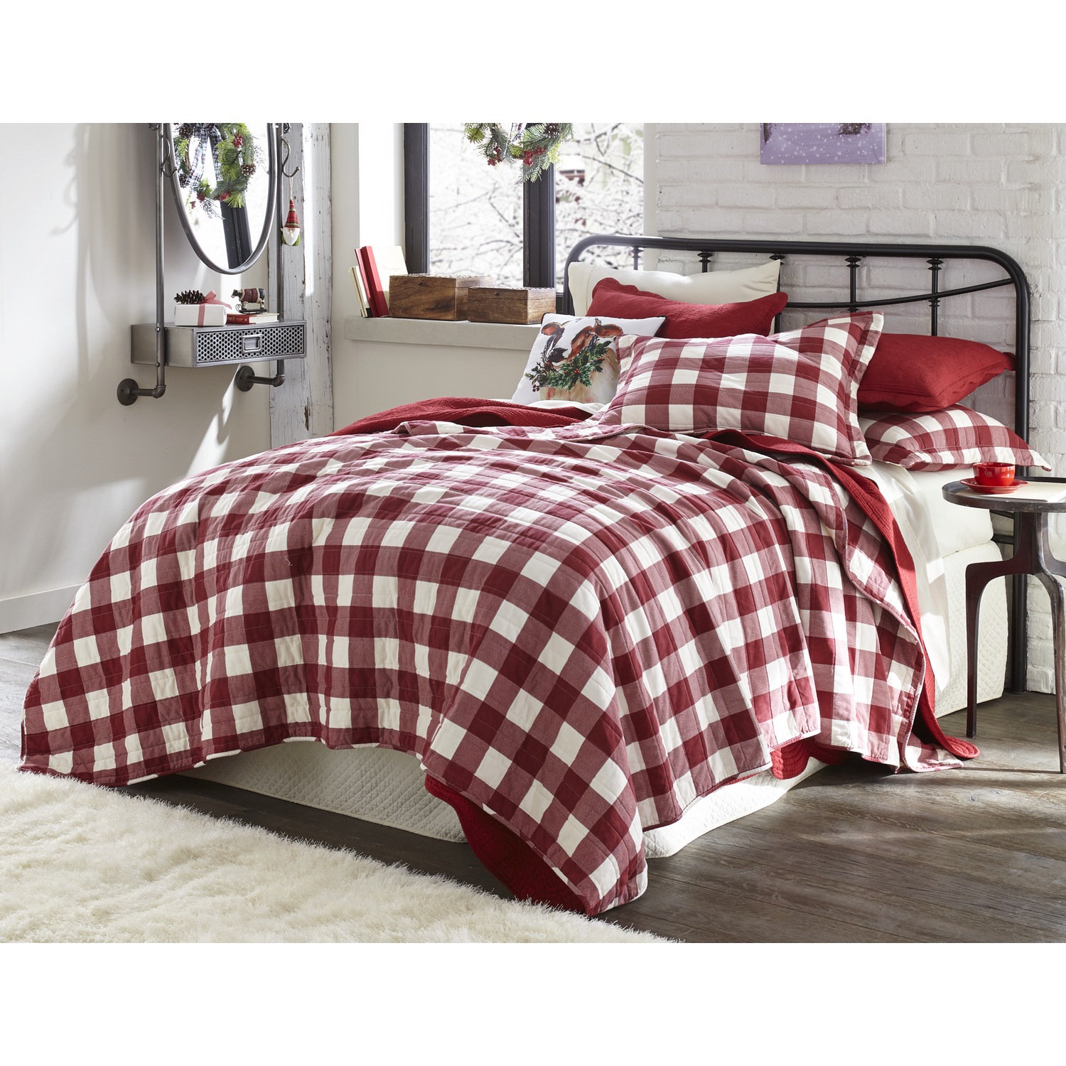Buffalo Check Oversized Quilt Country Door