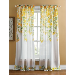 Cascading Floral Panel, , large