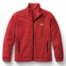 Personalized Men's Fleece Jacket with Front Zipper and Embroidered Name, , large