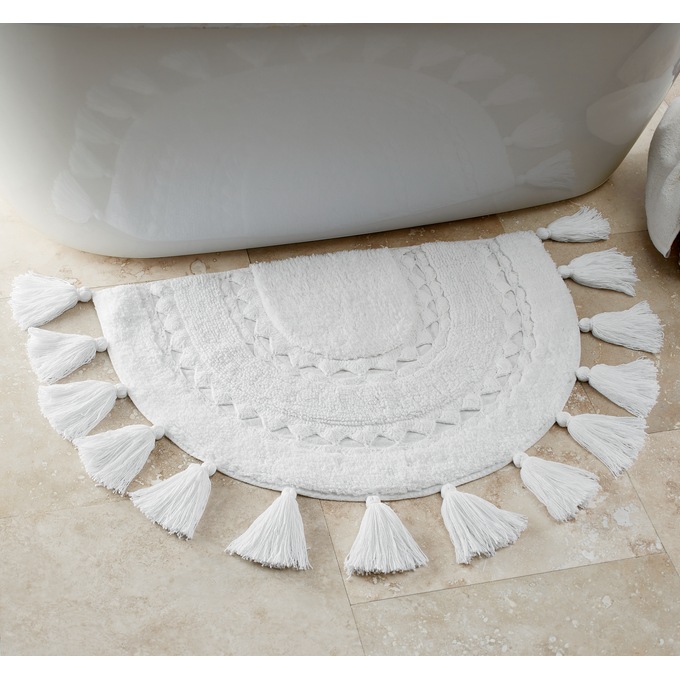 Crochet Half Circle Bath Mat Country Door