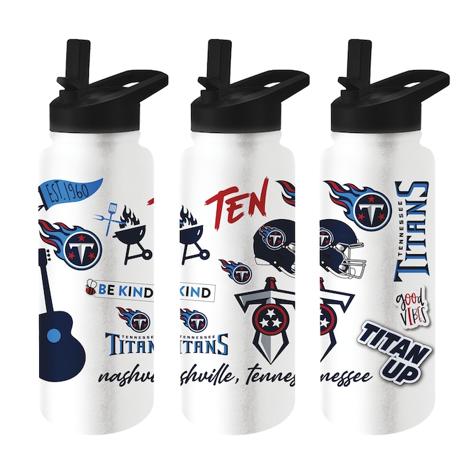 NFL Native Logo Water Bottle, , large