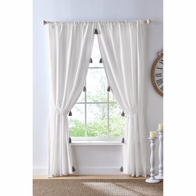 Monterrey Panel Pair, White, large