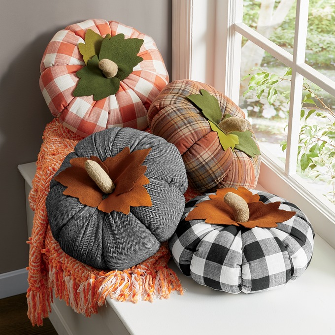 Halloween Cookie Pillow Pumpkin Pillow Sofa Decorative Pillow 