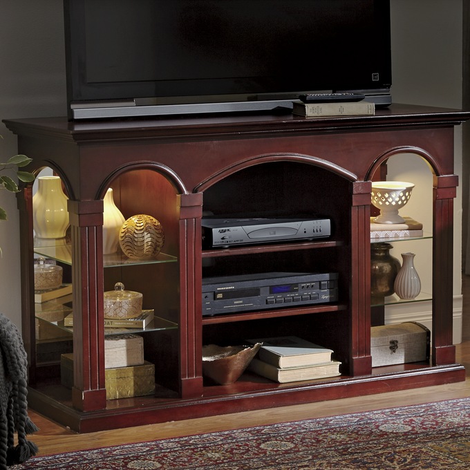 TV Stand Curio Country Door
