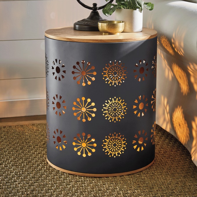 Tybee Lit End Table, , large