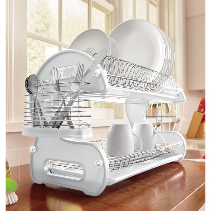 2-Tier Dish Rack, , large