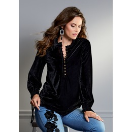 Door County Tunic, Black, large