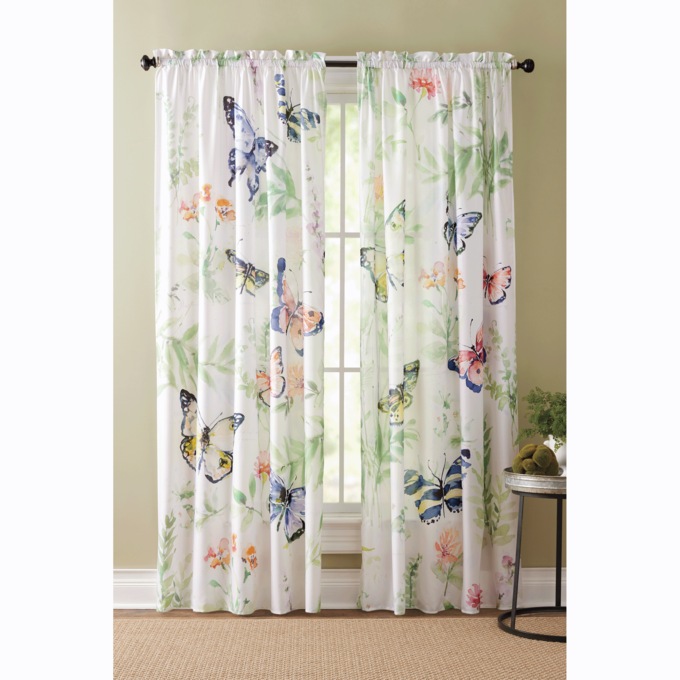 Butterfly Meadow Panel Pair, , large