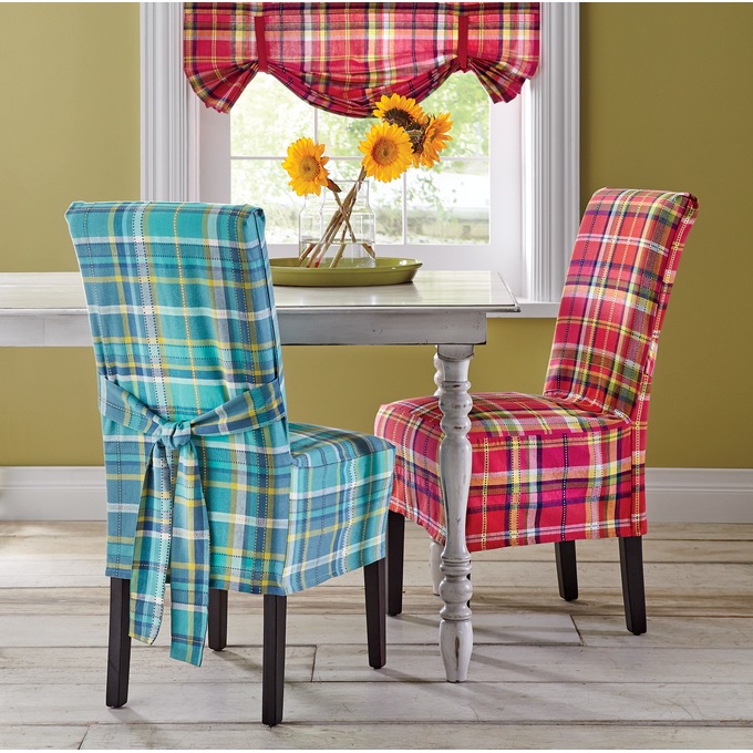 Madras Dining Chair Cover Country Door