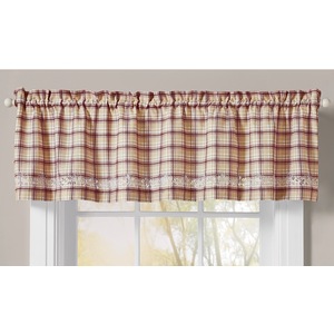 Dover Plaid Valance, , large