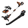 Scotts 20V Cordless Trimmer &amp; Blower Combo, Battery and Battery Charger, , large