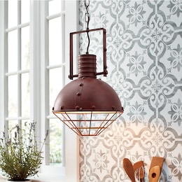 Farmhouse Pendant Swag Light, , large