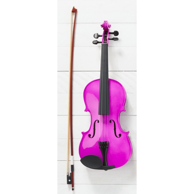 Colored Violin, Purple, large