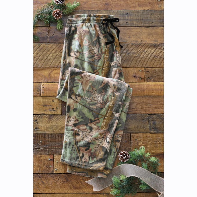Camo Fleece PJ Pant, , large