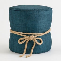 Charles Rope Tied Ottoman, , large