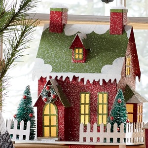 LED Holiday House, , large