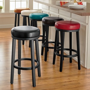 Hudson Bar-Height Swivel Stool, , large