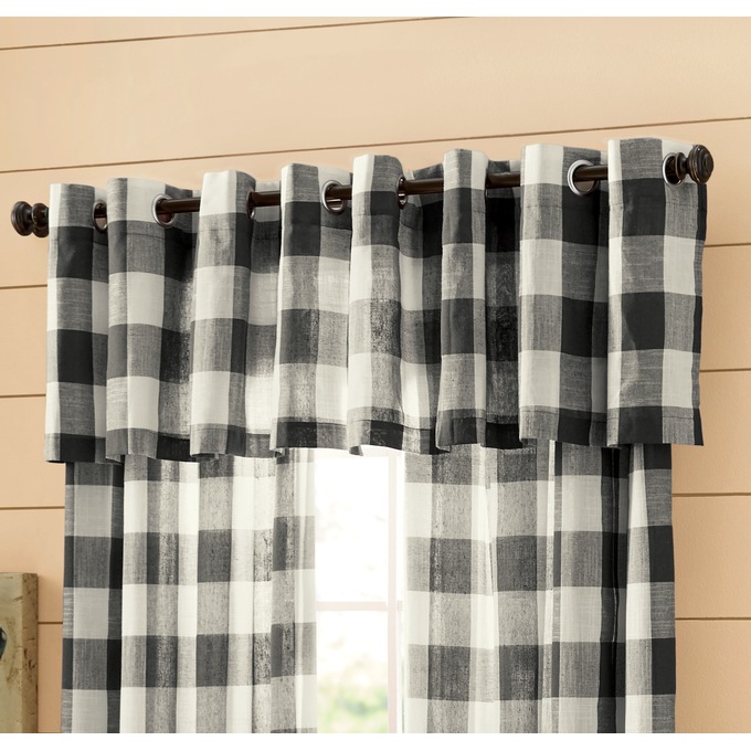 Buffalo Plaid Valance, , large