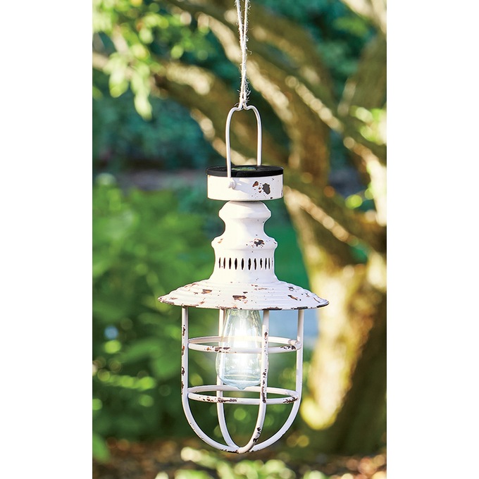 Solar Metal Cage Lantern, , large